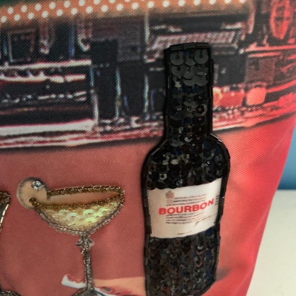 Decorative purse with rhinestones cocktails - Picture 2 of 6